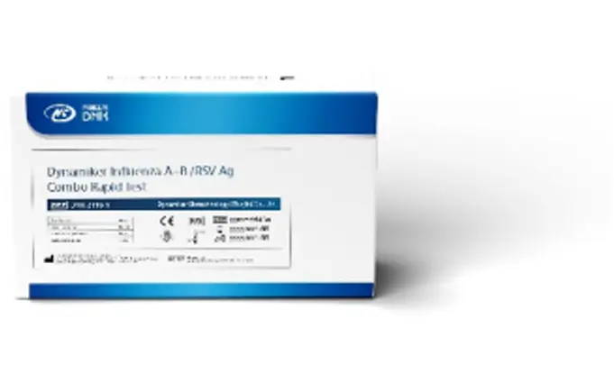 Dynamiker اختبار سريع مركب لمستضدات الإنفلونزا A+B والفيروس المخلوي التنفسي (RSV)