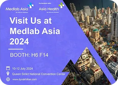 Dynamiker في Medlab Asia 2024 في بانكوك، تايلاند