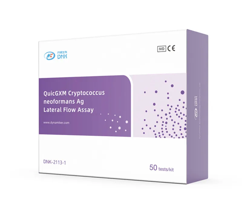 اختبار التدفق الجانبي QuicGXM للكشف عن مستضد Cryptococcus Neoformans