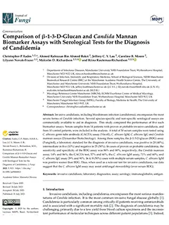مقارنة اختبارات المؤشرات الحيوية β-1-3-D-Glucan و Candida Mannan مع الاختبارات المصلية لتشخيص داء المبيضات
