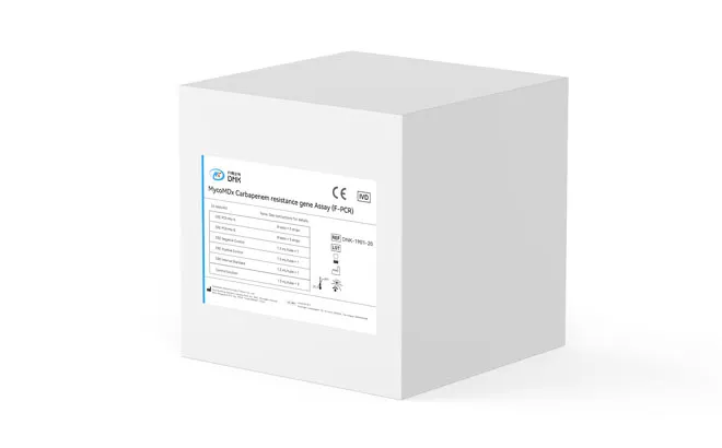 MycoMDx فحص جينات مقاومة الكاربابينيم (F-PCR)