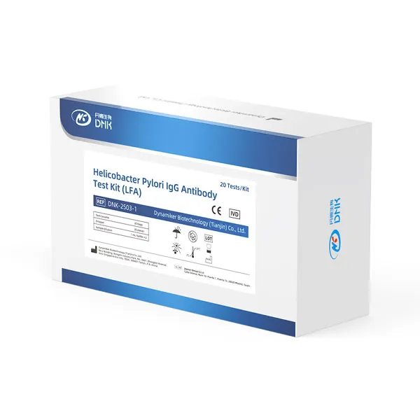 عدة اختبار الأجسام المضادة lgG لبكتيريا Helicobacter Pylori (LFA)