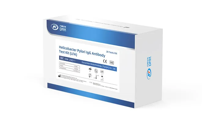 عدة اختبار الأجسام المضادة lgG لبكتيريا Helicobacter Pylori (LFA)