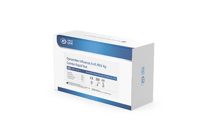 Dynamiker اختبار سريع مركب لمستضدات الإنفلونزا A+B والفيروس المخلوي التنفسي (RSV)
