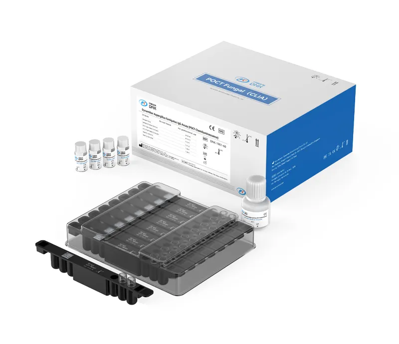 مقايسة Dynamiker للأجسام المضادة IgG ضد الرشاشية الدخنية Aspergillus fumigatus - اختبار نقطة الرعاية (POCT) - تلألؤ كيميائي 2